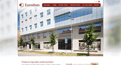 Desktop Screenshot of eurodom.com.hr