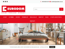 Tablet Screenshot of eurodom.com.pl