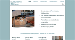 Desktop Screenshot of eurodom.es